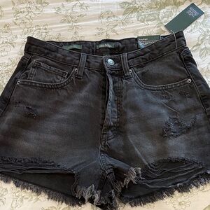 Wild Fable (Target) Black Jean Shorts Sz 8 NWT